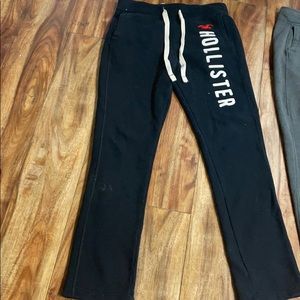 2 pairs of hollister sweatpants